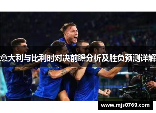 意大利与比利时对决前瞻分析及胜负预测详解